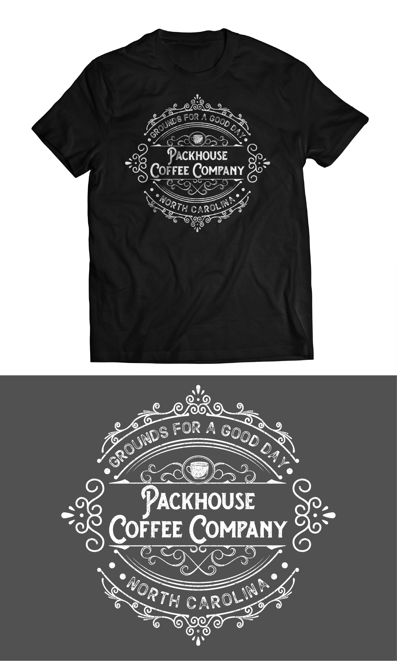 T-shirt Design by ^^ BlOODST@INS ^^ for Packhouse Coffee Company | Design #23801817