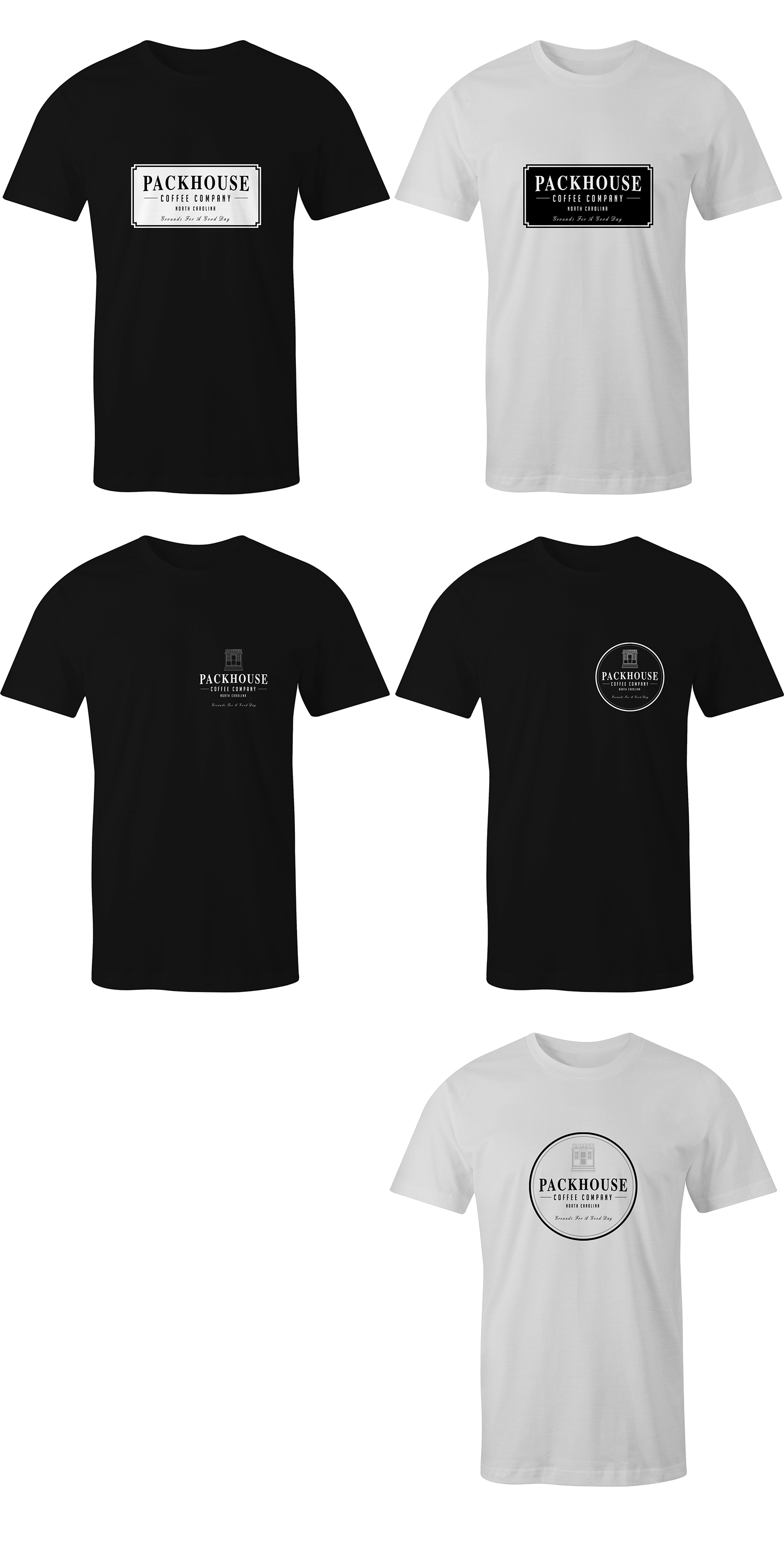 T-shirt Design by jamesmccue1 for Packhouse Coffee Company | Design #23786764