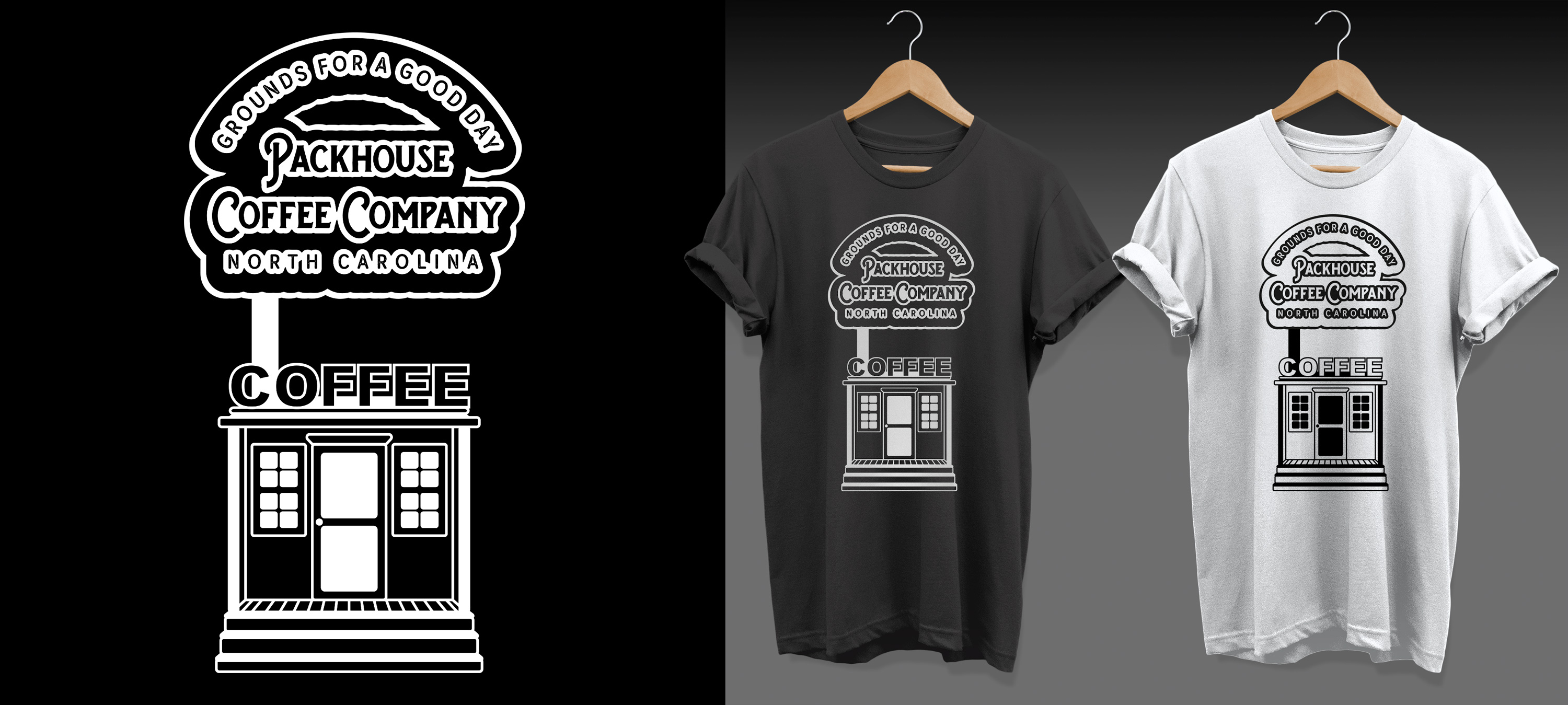 T-shirt Design by Al Pech for Packhouse Coffee Company | Design #23796292