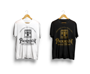 Diseño de Camiseta por HELLOCRUNK para Packhouse Coffee Company | Diseño #23789613