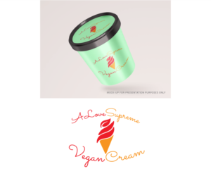 A Love Supreme Vegan Cream | Logo Design by kimcam