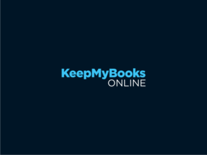 "Keep My Books" or "Keep my Books Online" | Logo Design by Atvento Graphics