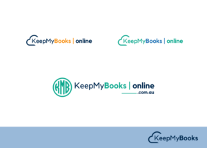 "Keep My Books" or "Keep my Books Online" | Logo Design by Graphicsbox