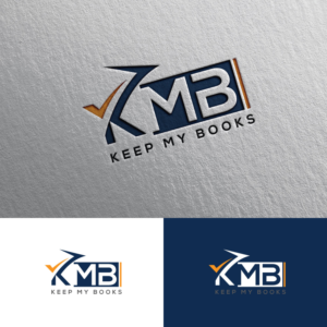 "Keep My Books" or "Keep my Books Online" | Logo Design by Rii