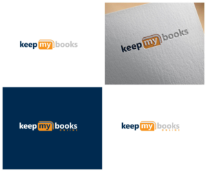"Keep My Books" or "Keep my Books Online" | Logo Design by Md Shehidul Islam Rimon