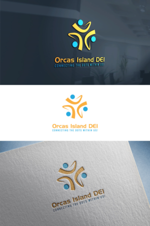 Orcas Island DEI: Connecting the Dots within Us! | Logo Design by GoodTimes$$$