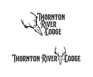 Thornton River Lodge | Logo-Design von Buck Tornado