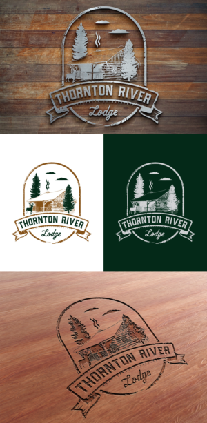 Thornton River Lodge | Diseño de Logo por H-H Arts