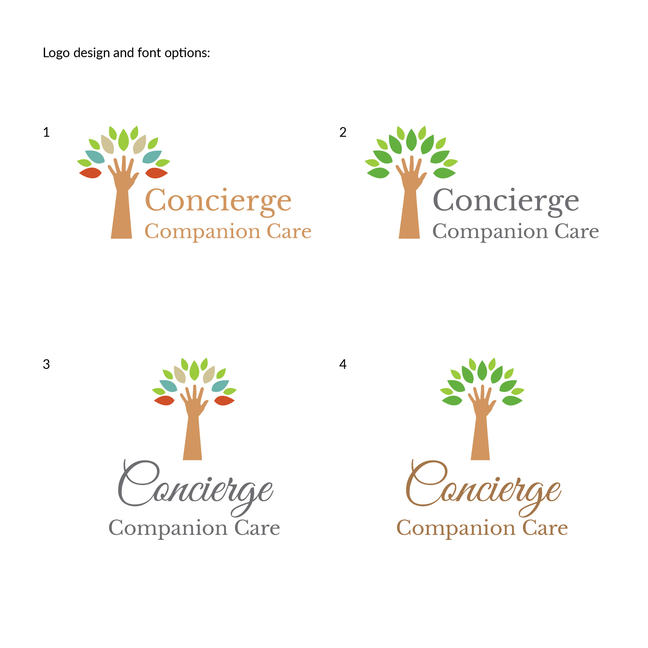 Logo Design by jacw02 for Concierge Companion Care | Design #23756487