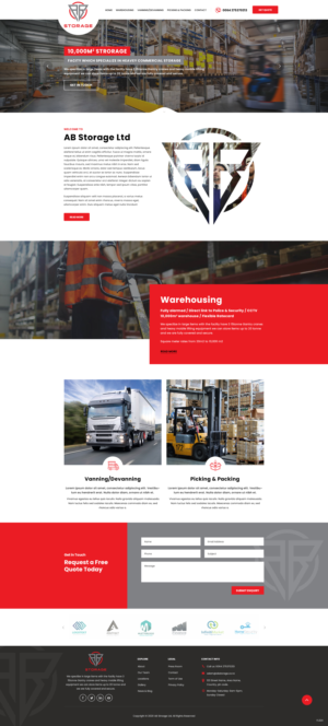 Web Design by pentaxial for this project | Design: #23771419