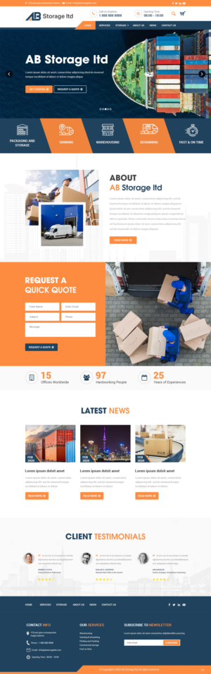 Web Design by pb for this project | Design: #23767288