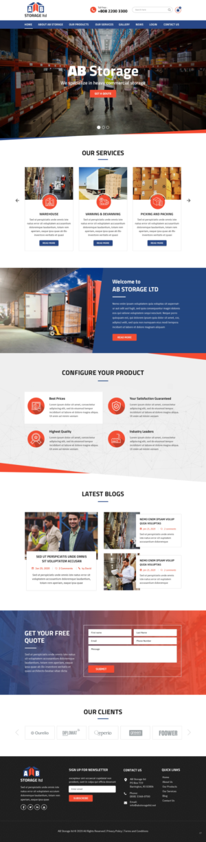 Web Design by pb for this project | Design: #23767289