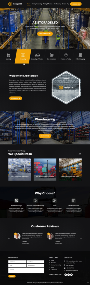 Web Design by pb for this project | Design: #23767298