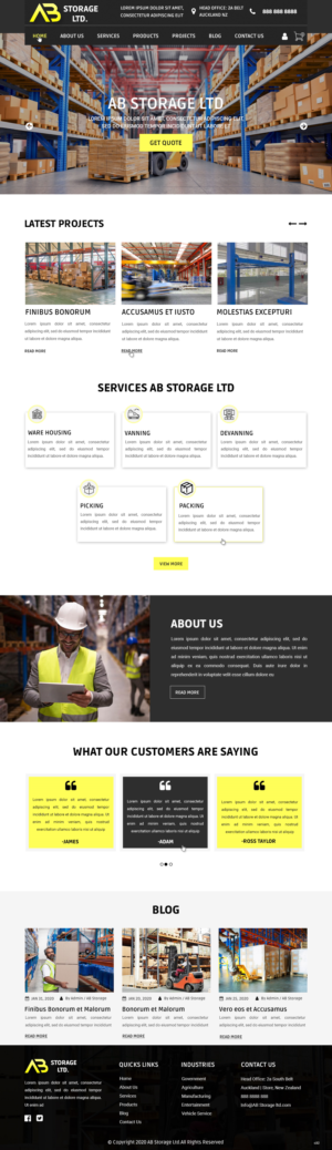 Web Design by pb for this project | Design: #23767299