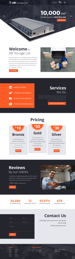 Web Design by pb for this project | Design: #23767315