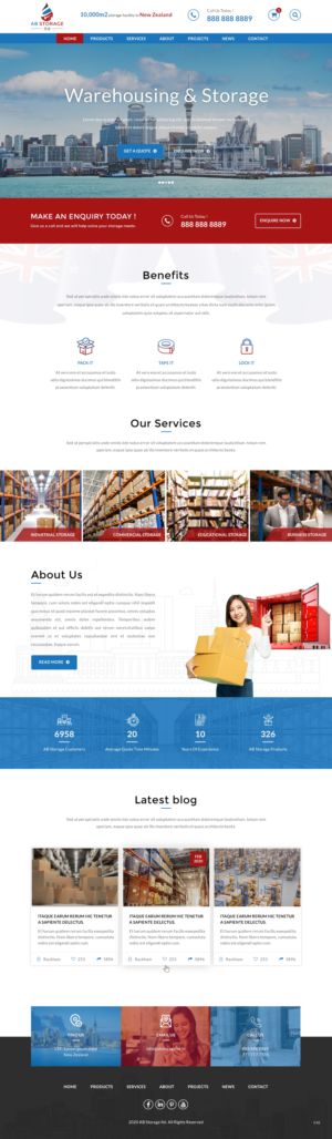 Web Design by pb for this project | Design: #23767319