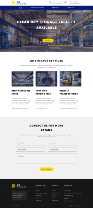 Web Design by Hassaan Shah for this project | Design: #23764879