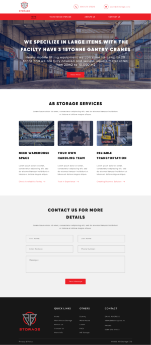 Web Design by Hassaan Shah for this project | Design: #23774004