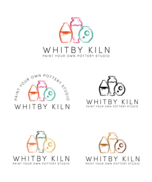 Whitby Kiln | Logo-Design von Amethystica