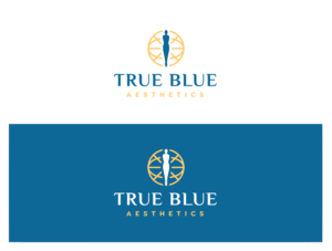 True Blue Aesthetics | Logo Design by wonderland