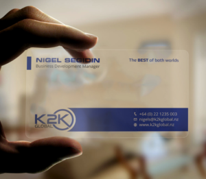 K2K Global Business Card Design | Design de Carte de Visite par Tripti Ranjan Gain