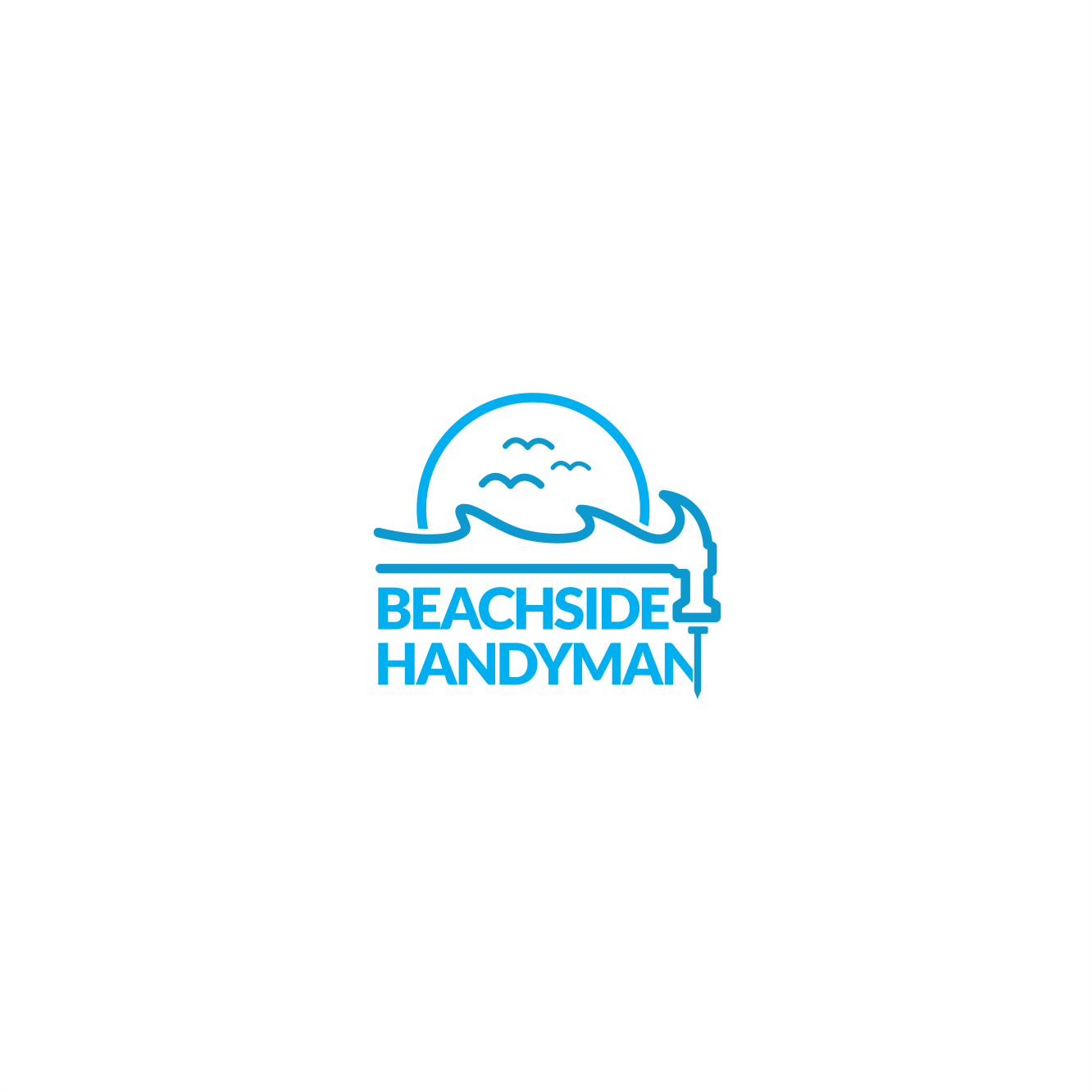 Logo Design by Arham Hidayat for Beachside Handyman | Design #23803626