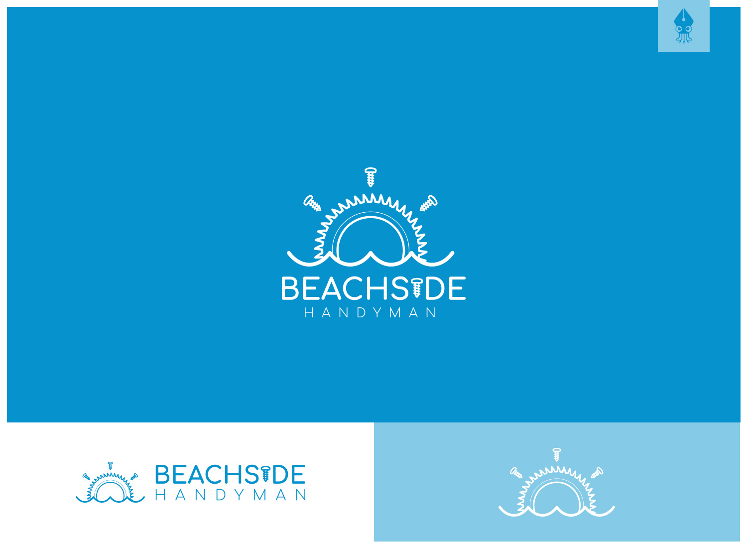 Logo Design by mngkw for Beachside Handyman | Design #23757448