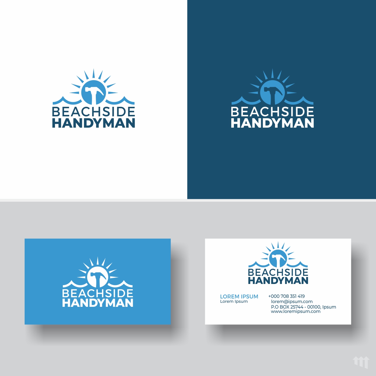 Logo Design by MBARO for Beachside Handyman | Design #23802942