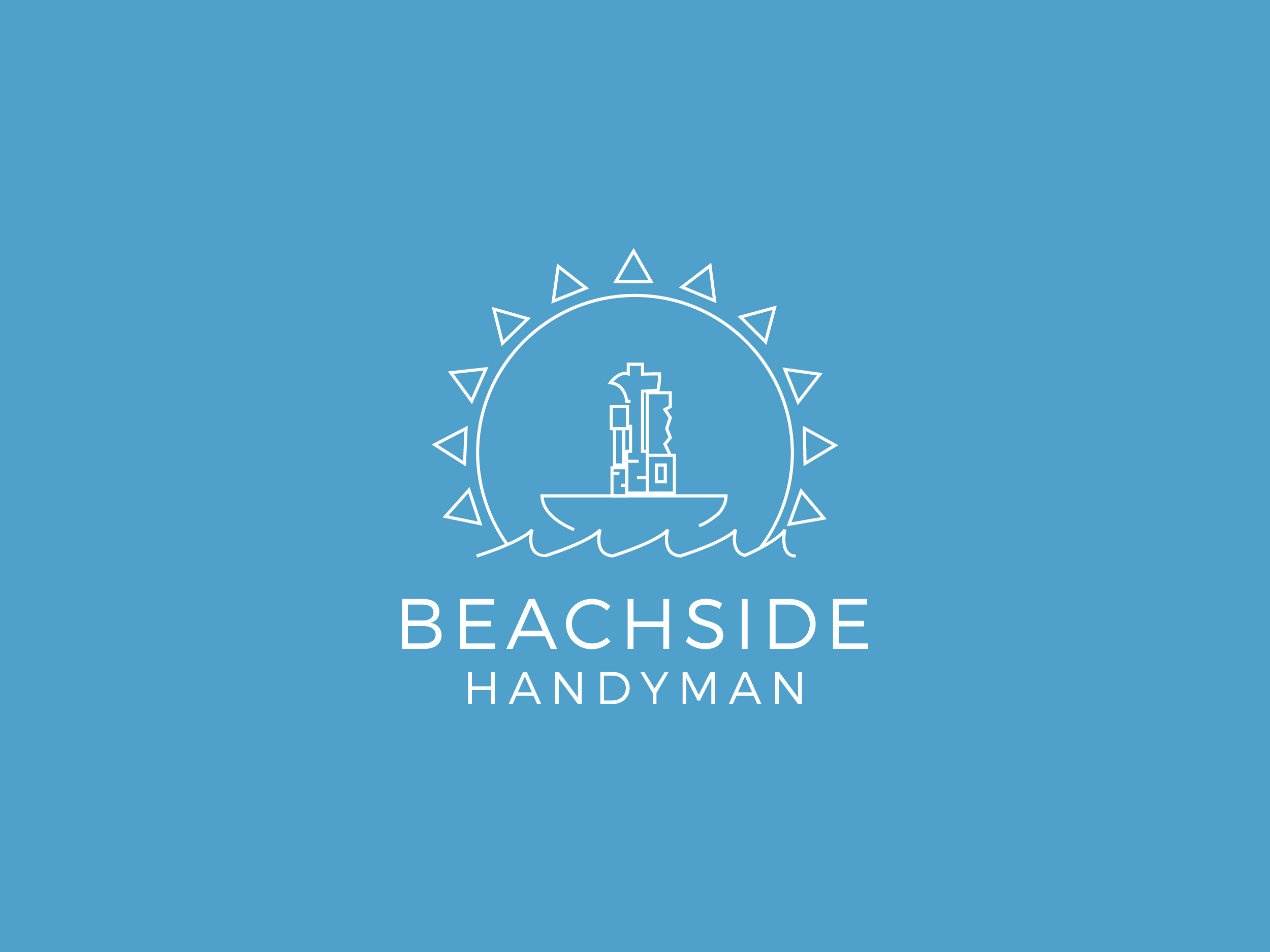 Logo Design by happybrain design for Beachside Handyman | Design #23805541