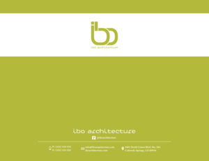 Brochure Design by DesignMX (Renan Mejia) for ibo architecture | Design: #23823221