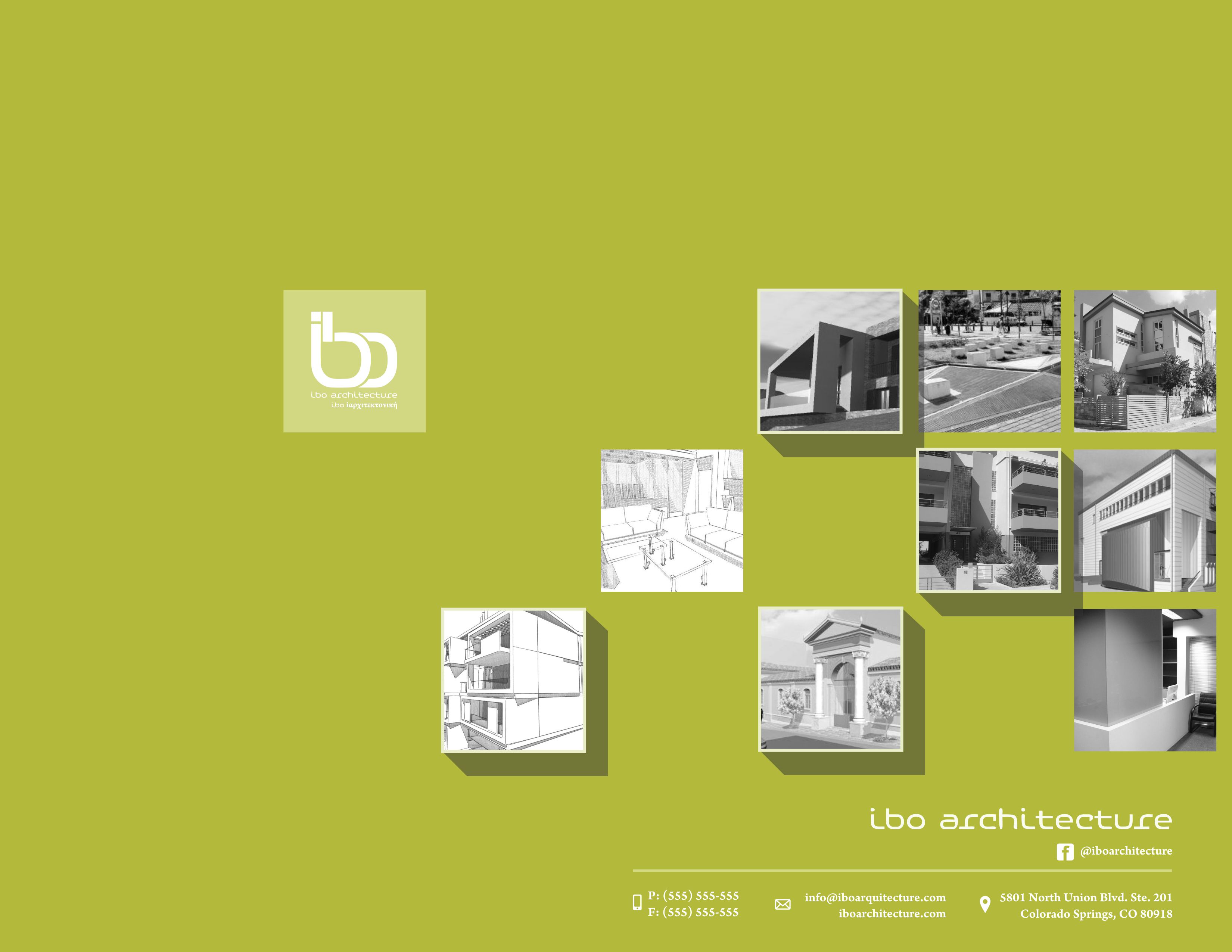 Brochure Design by DesignMX (Renan Mejia) for ibo architecture | Design #23823770