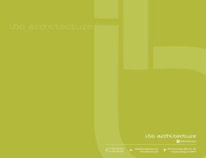Brochure Design by DesignMX (Renan Mejia) for ibo architecture | Design: #23823789