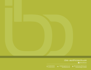 Brochure Design by DesignMX (Renan Mejia) for ibo architecture | Design: #23823813