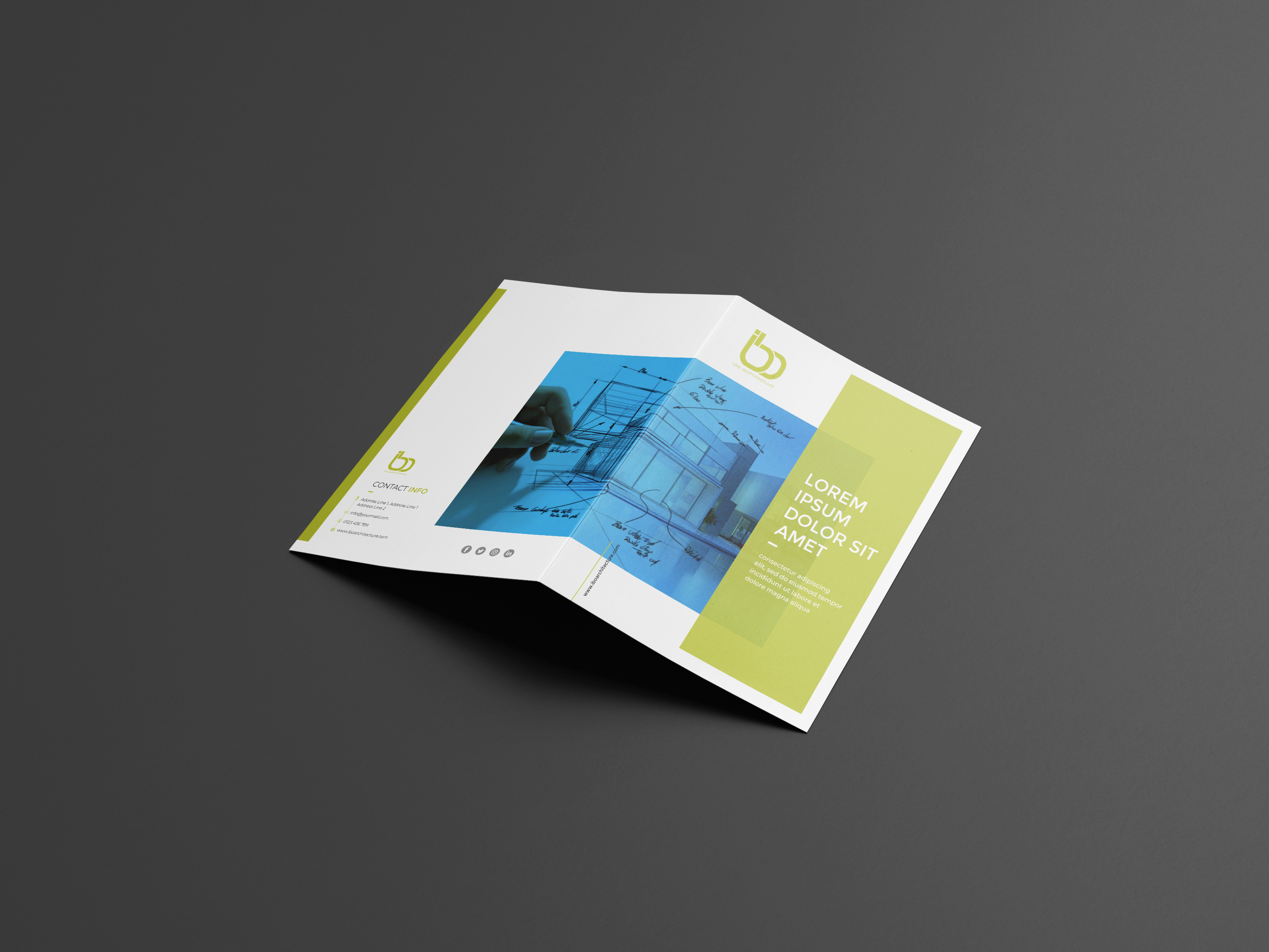 Brochure Design by ecorokerz for ibo architecture | Design #23763787