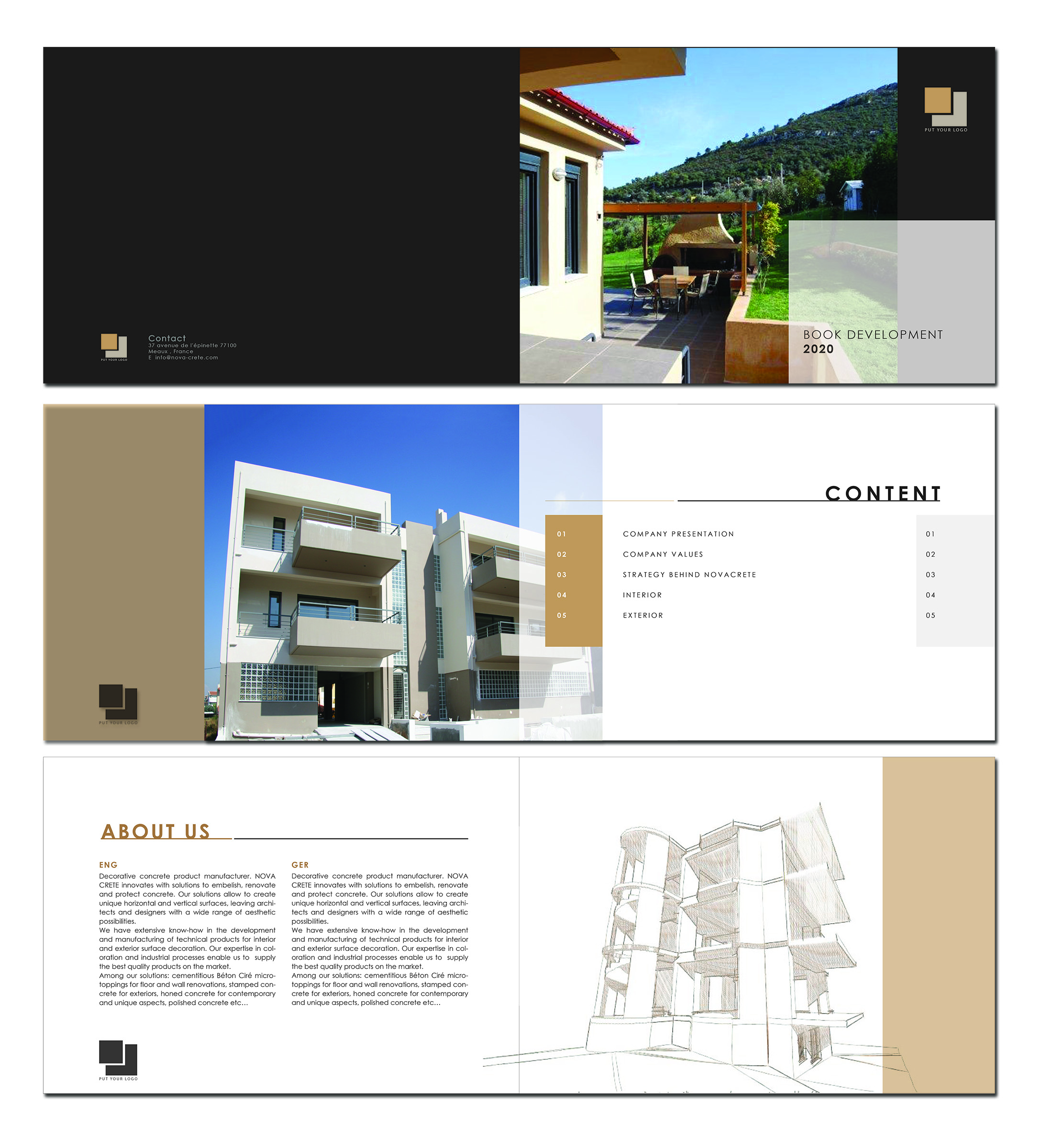 Diseño de Brochure por nafizrahat para ibo architecture | Diseño #23840277