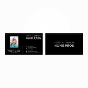 Central Oregon Home Pros Business Card | Business Card Design by B8