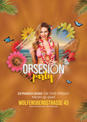party concept called Obsesión.* | Flyer-Design von HeshanKavinda