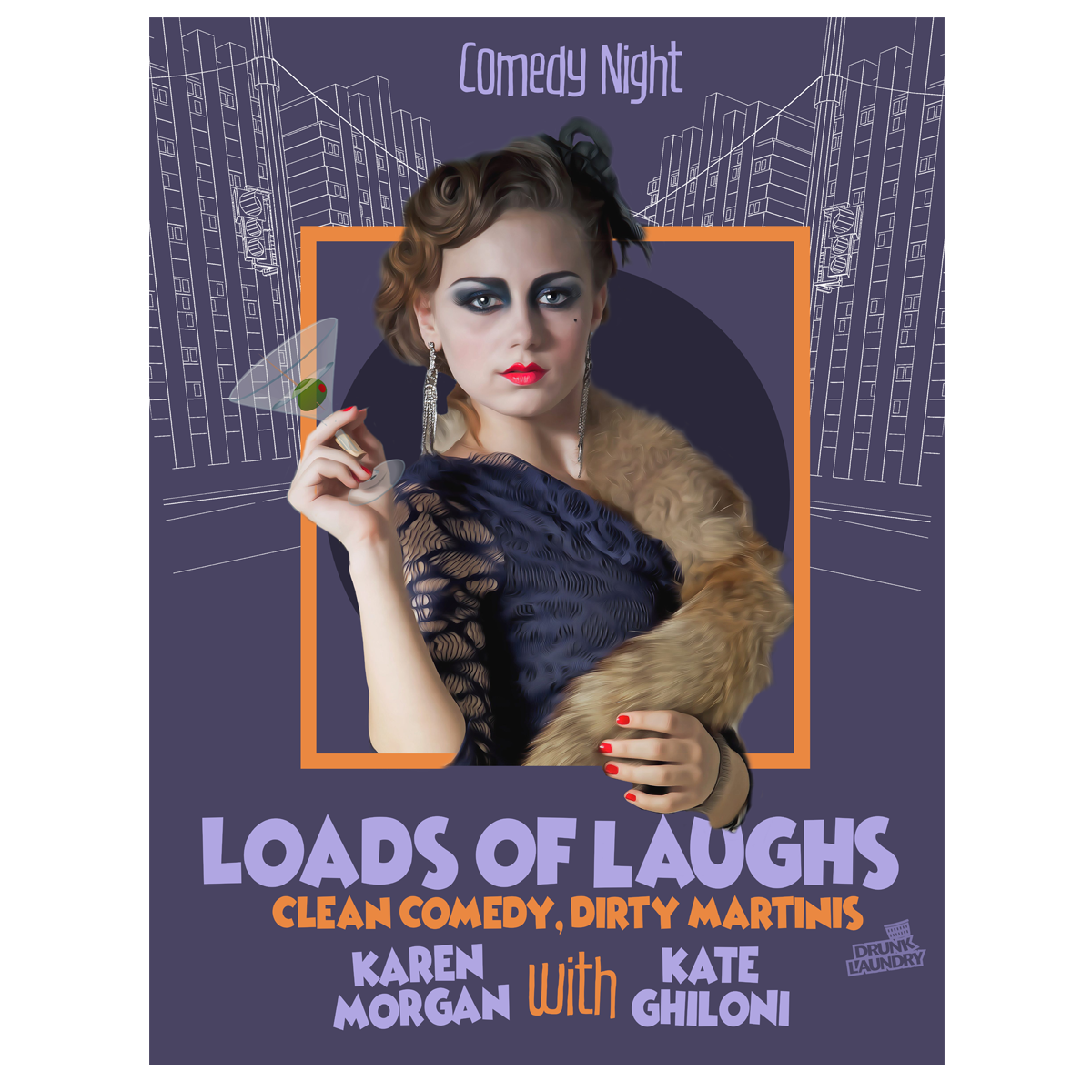 Poster Design by barbo for Southern Laughing LLC | Design #23807691