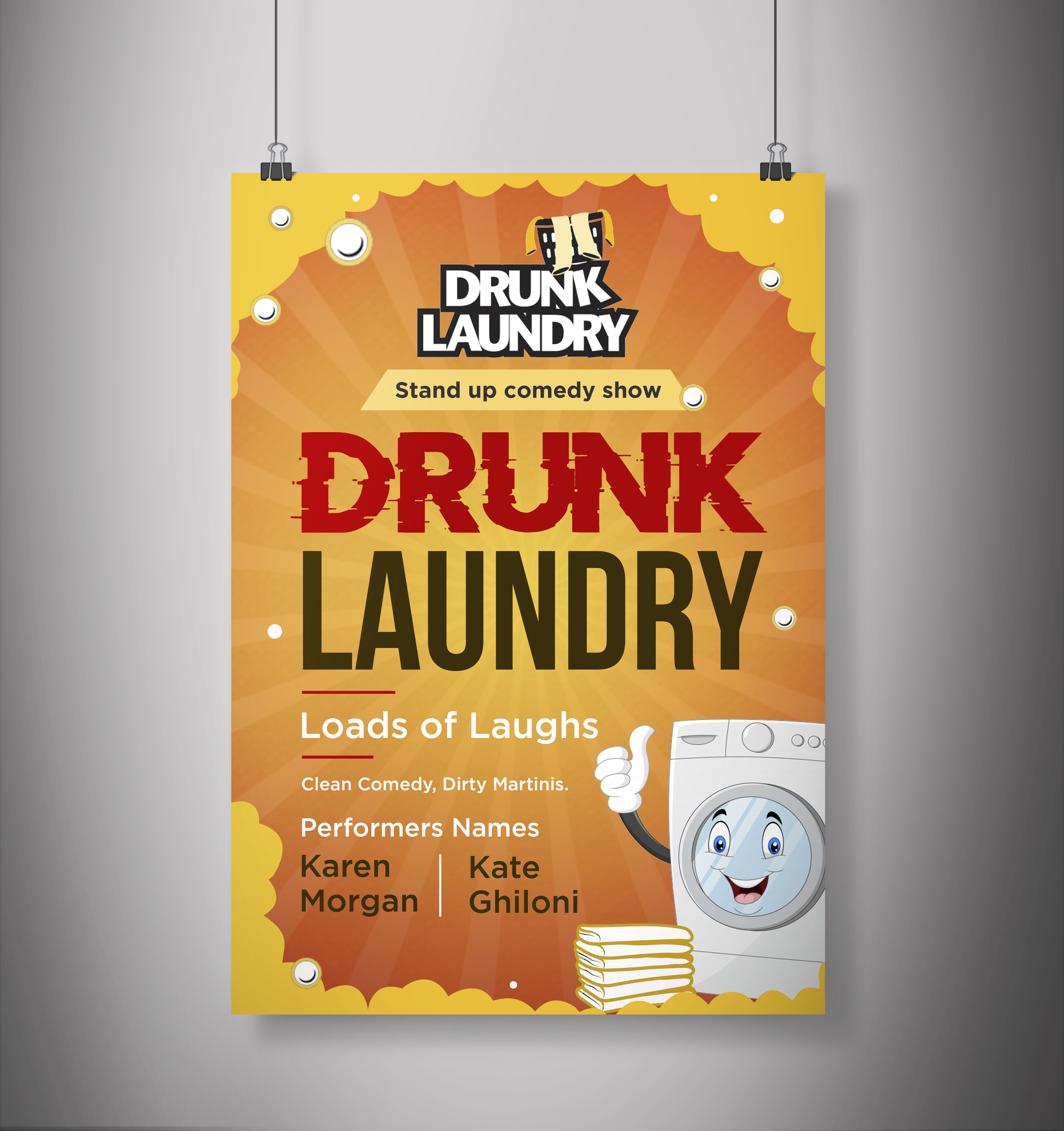 Poster Design by debdesign for Southern Laughing LLC | Design #23779826