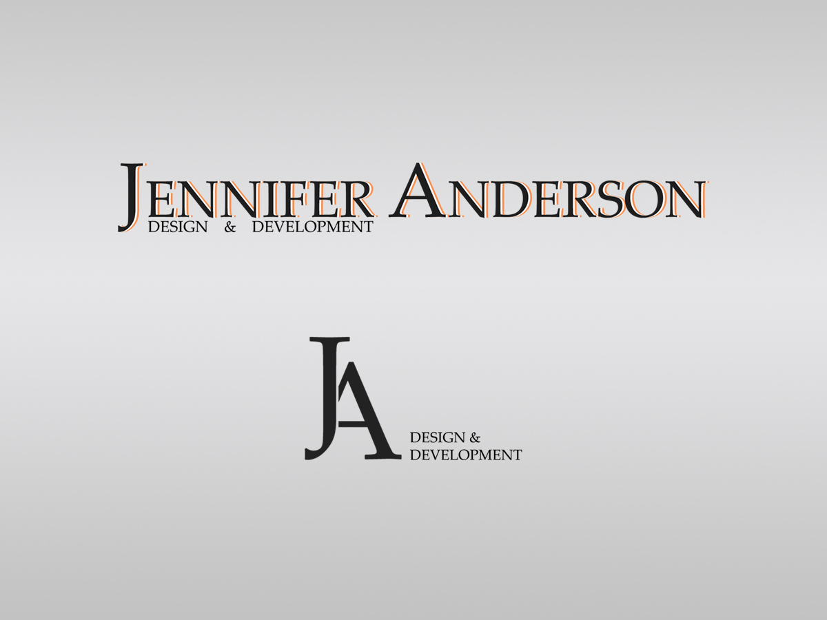 Logo-Design von Gene Bautista DESIGNS für Jennifer Anderson Design + Development | Design #3044754