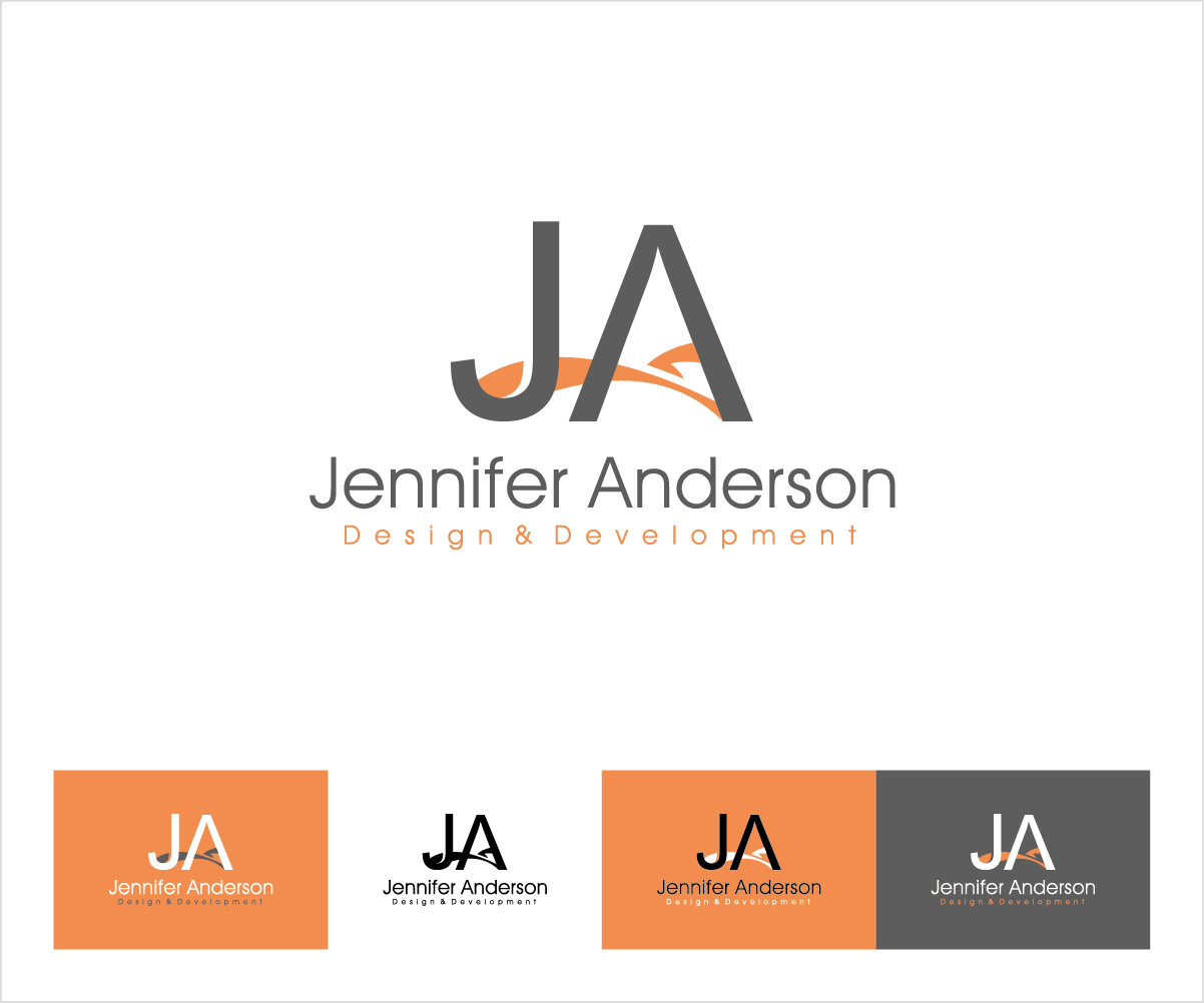 Logo Design by ferry_studio for Jennifer Anderson Design + Development | Design #3016339