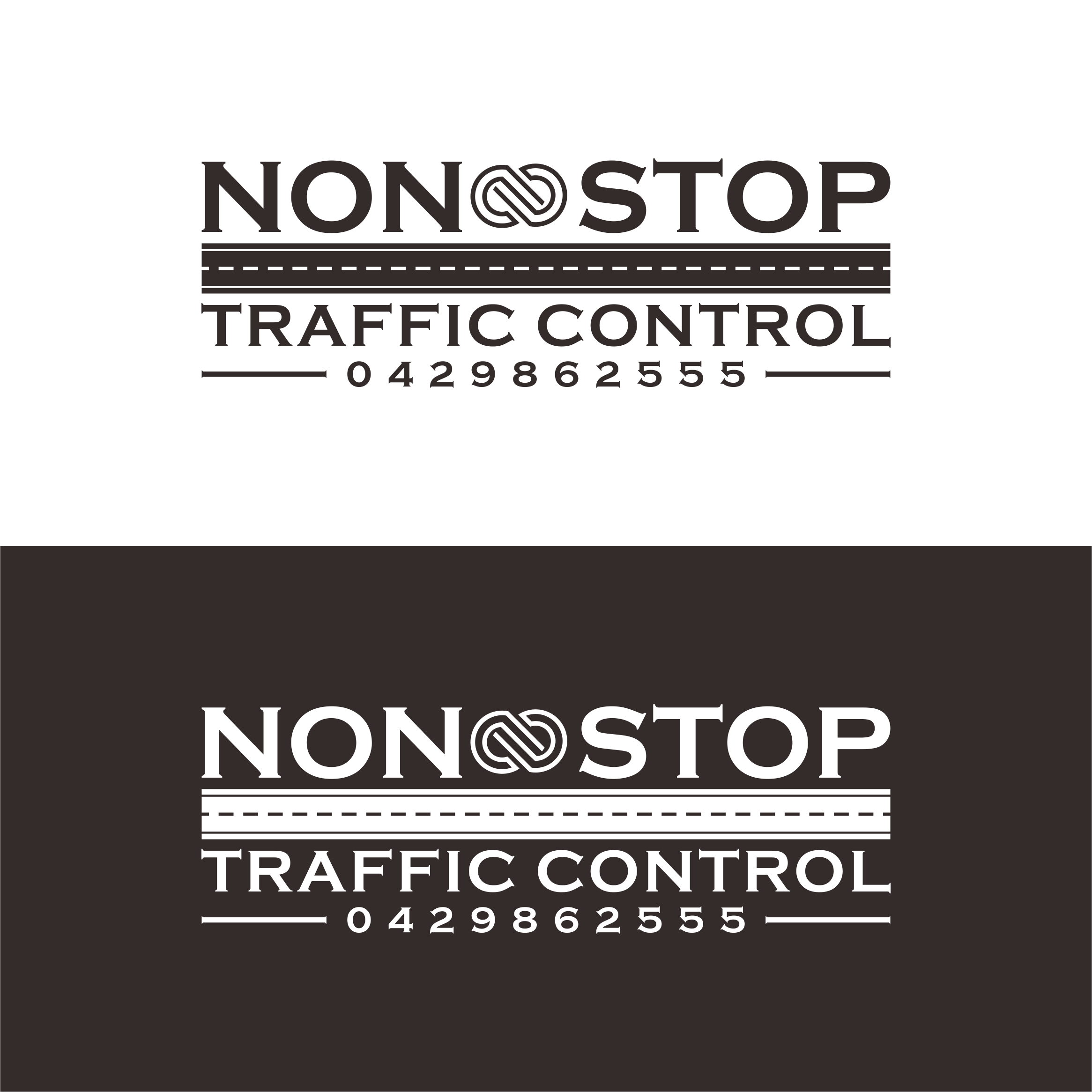Logo Design by saher khan 2 for non stop traffic control | Design #23765677