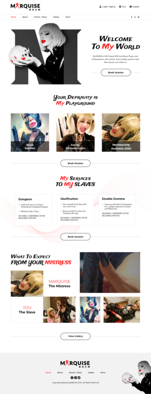 Diseño Web por Roy para este proyecto | Diseño #23801779