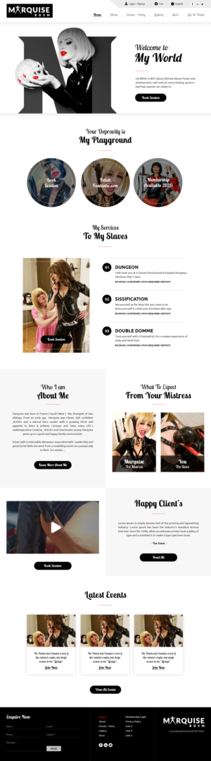 Web Design by Roy for this project | Design: #23806119