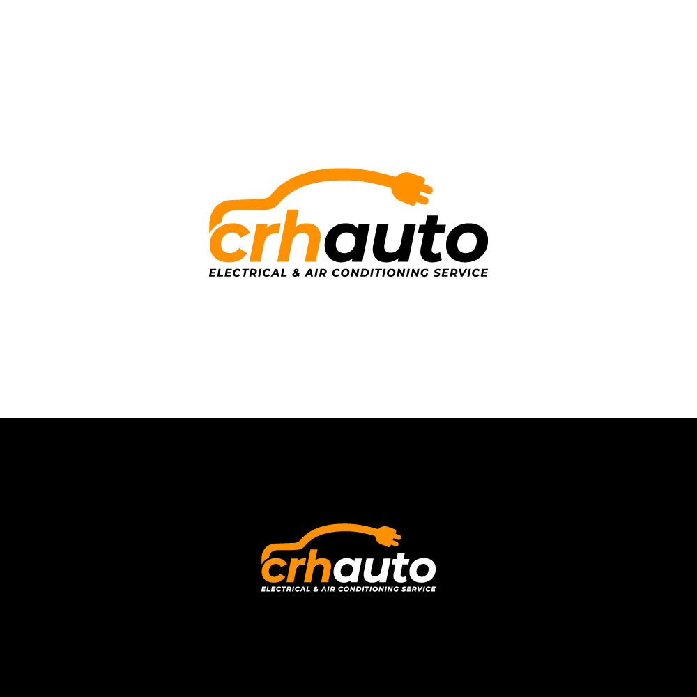 Logo Design by Gisella Guzmán for Crh auto electrical | Design #23768697
