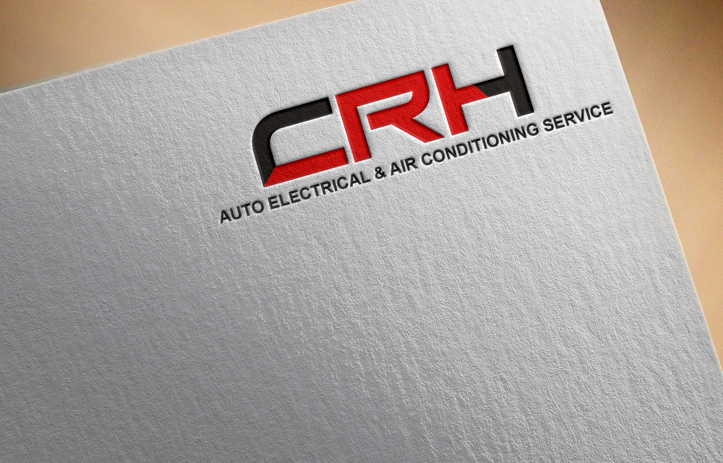 Logo Design by Mohammed Tharick Razeel Hassan 2 for Crh auto electrical | Design: #23764422