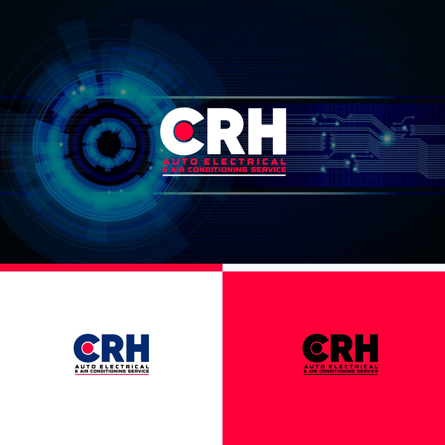Logo Design by 2662 DESIGN for Crh auto electrical | Design #23765828