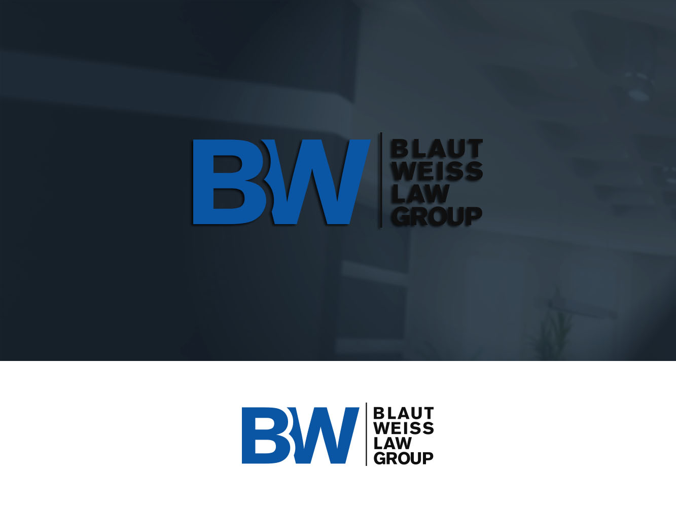 Logo-Design von Verified artistry (Design garden) für Blaut Weiss Law Group | Design #23818226