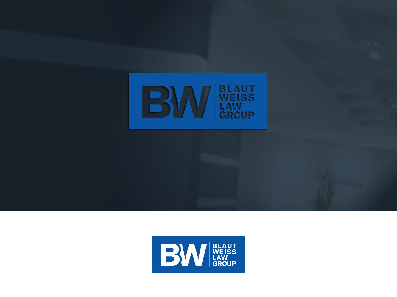 Logo Design by Verified artistry (Design garden) for Blaut Weiss Law Group | Design #23818227