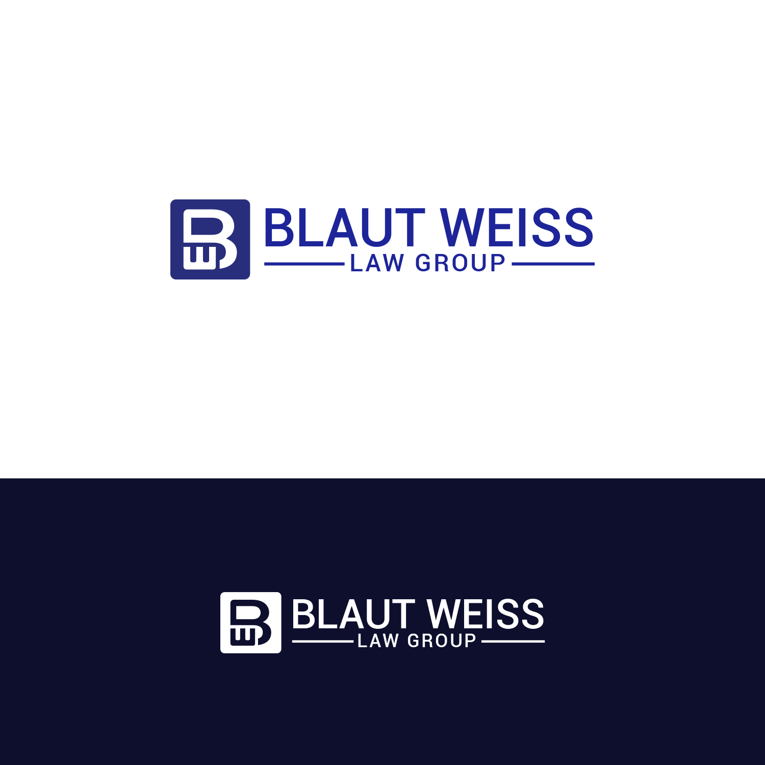 Logo Design by MG.graphics for Blaut Weiss Law Group | Design #23785414